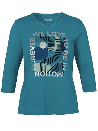 T-Shirt Rundhals 3/4 Arm