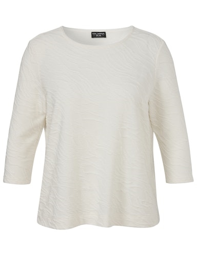 Struktur-Shirt 3/4 Arm