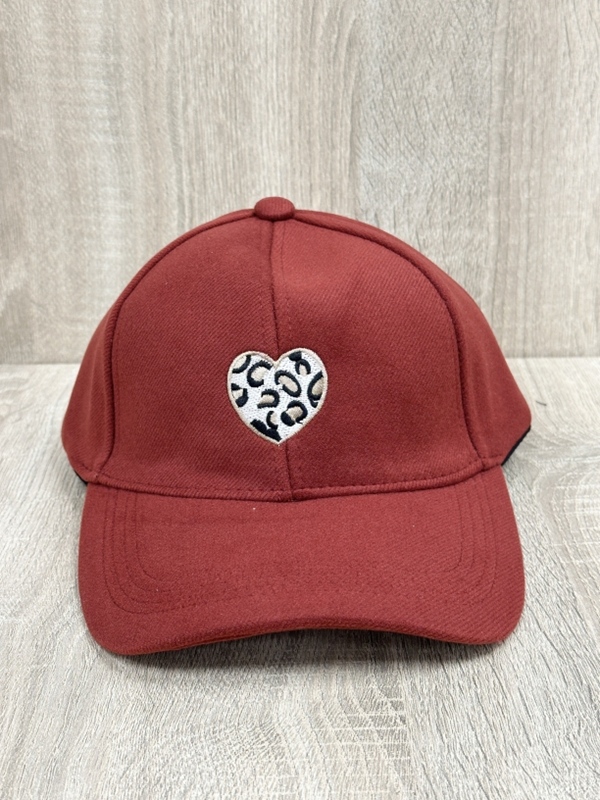 Basecap mit Leoherz