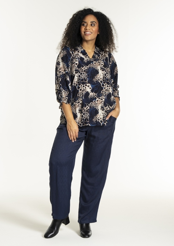 Bluse langarm
