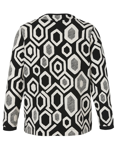 Sweatshirt Stehkragen