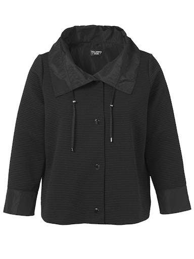Jacke Rippstruktur mit edlem Kragen