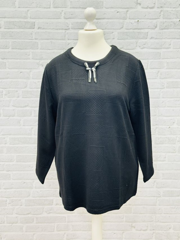 Struktursweatshirt