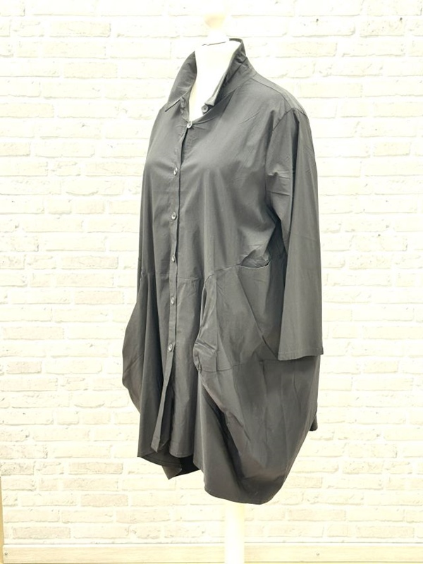 Blusen-Kleid Ballonoptik