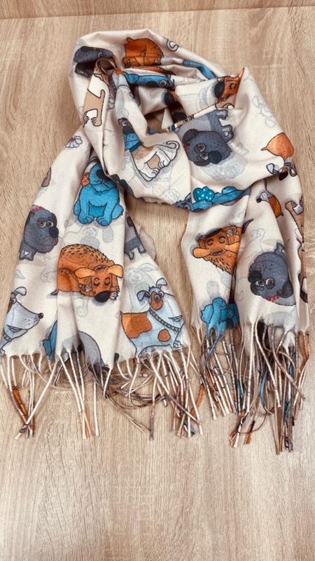 Kuschliger Hundeschal  70 x 180