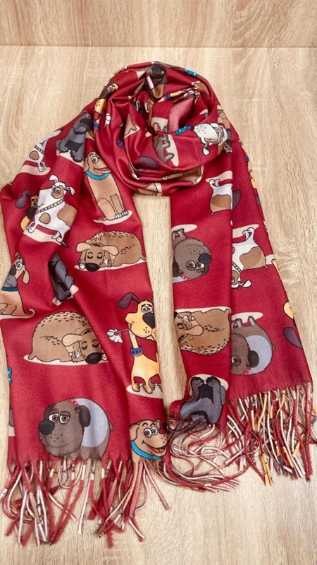 Kuschliger Hundeschal  70 x 180