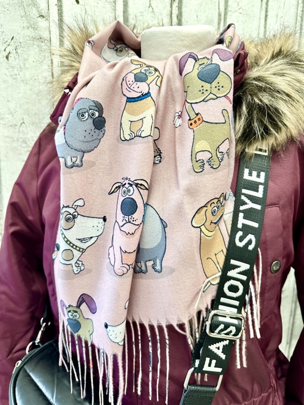 Kuschliger Hundeschal  70 x 180