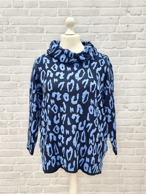 Pullover mit abnehmbarem Kragen