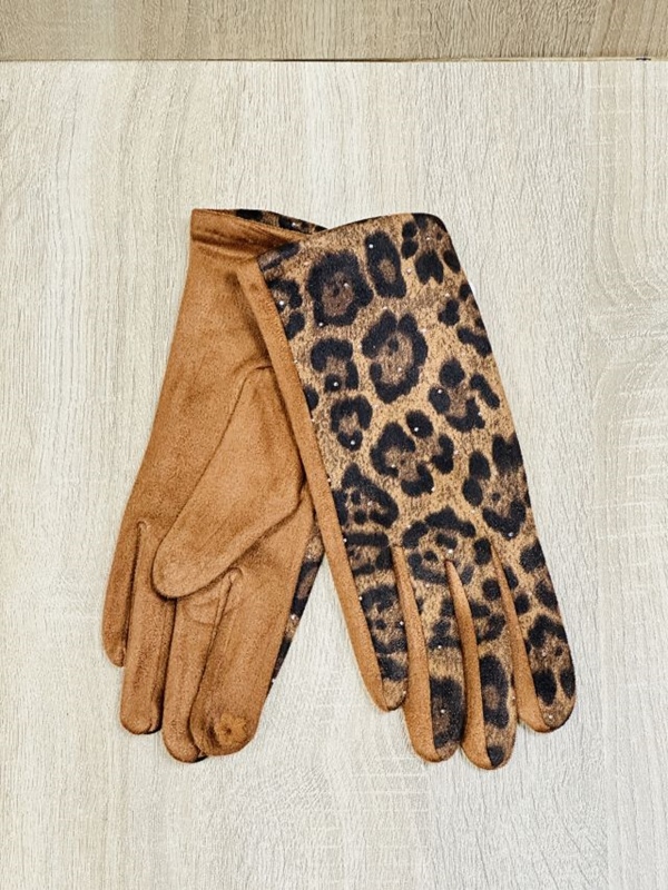 Fingerhandschuhe Leo Glitzer