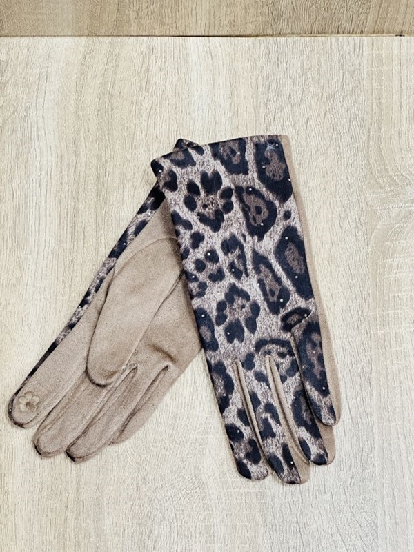 Fingerhandschuhe Leo Glitzer