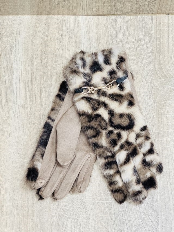 Fingerhandschuhe Leo-Fell