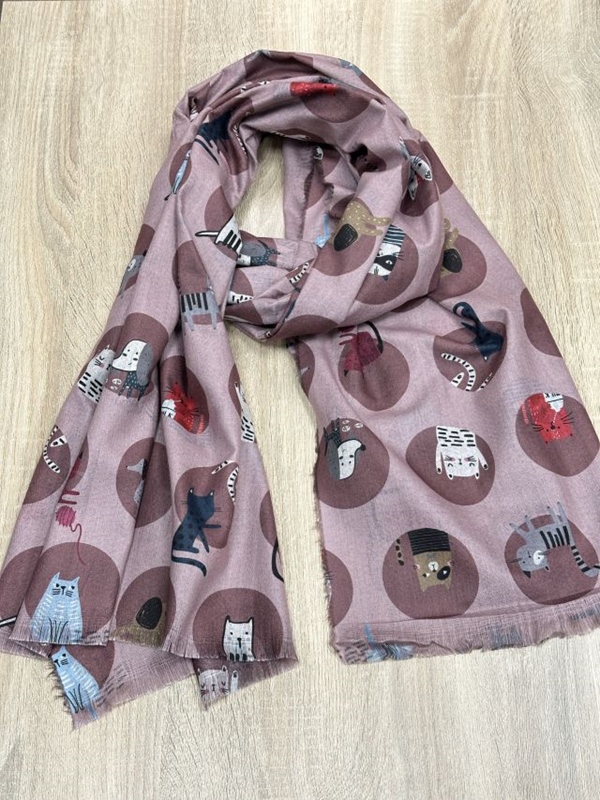 Kuschliger Katzen- und Hundeschal