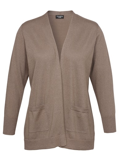 Jacke offen mit Glitzer