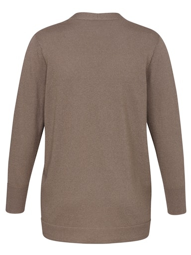 Jacke offen mit Glitzer