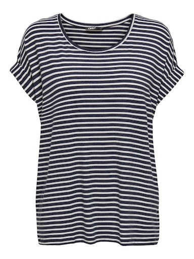 Streifenshirt kurzarm