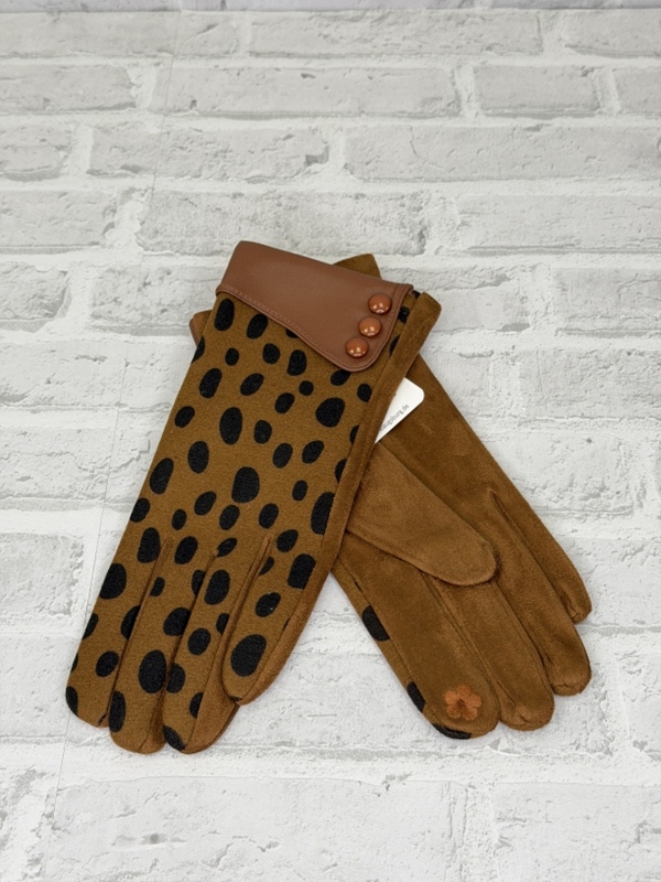 Fingerhandschuhe Punkte