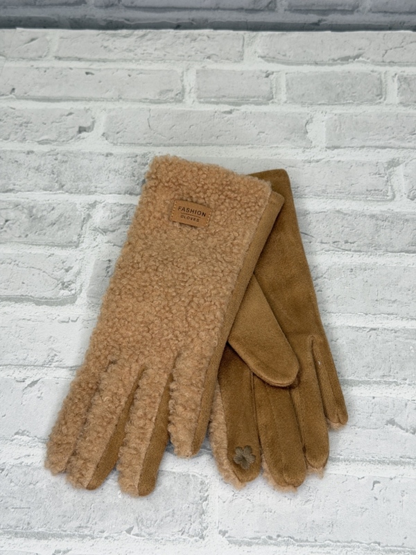 Fingerhandschuhe Teddy