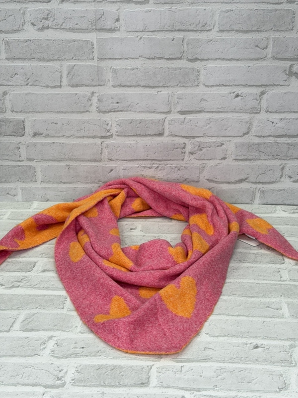 Dreieick-Schal mit Herz