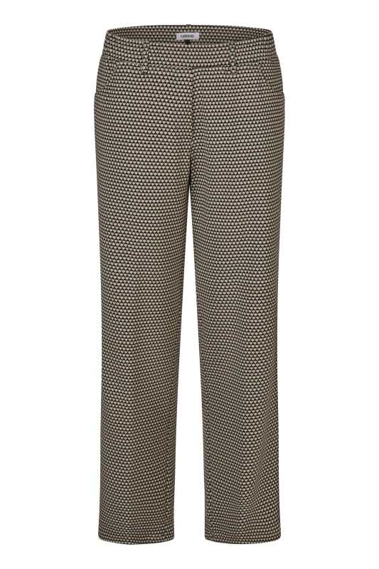 Hose gemustert weites Bein