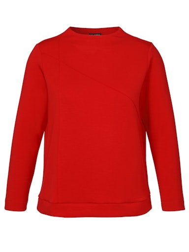 Sweatshirt Kelchkragen