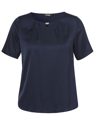 Edle Satinbluse 1/2 Arm