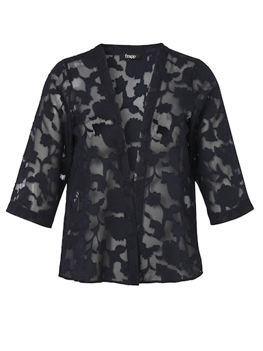 Edle Blusenjacke 3/4 Arm