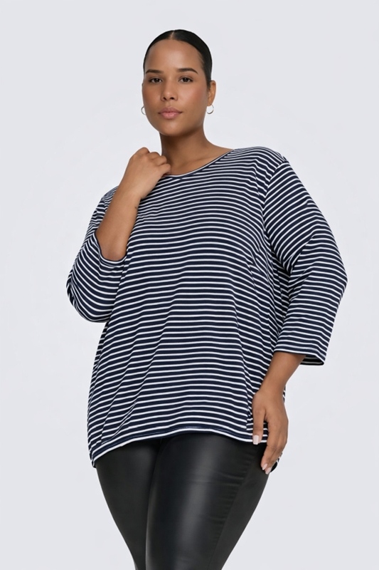 Streifenshirt 3/4 Arm