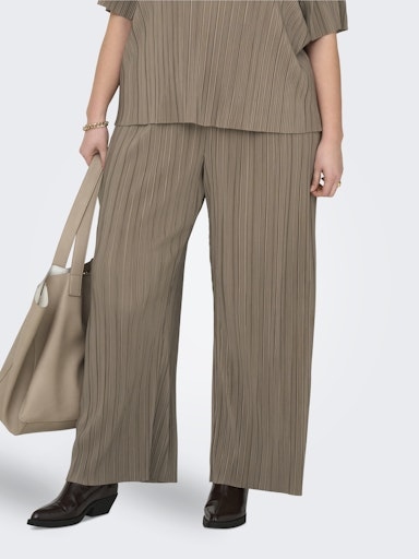 Weite Hose Plissee