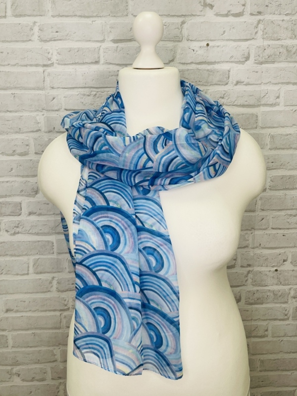 Leicher Schal Rainbow