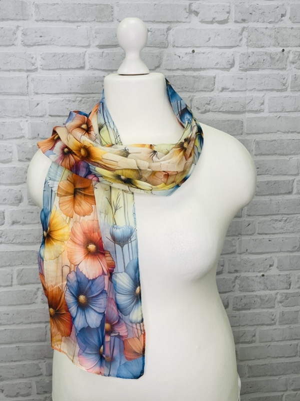 Leichter Schal Bl�ten