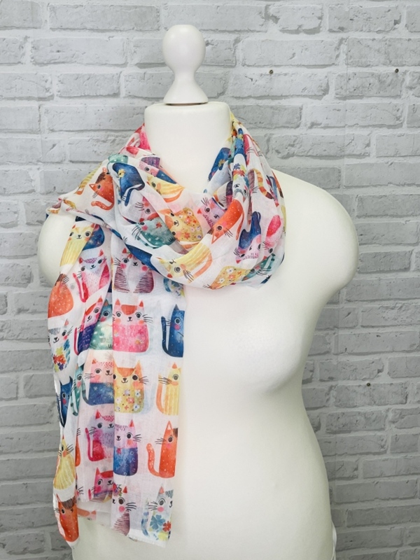 Leichter Katzenschal