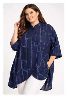 Blusenjacke oversized Blusenjacke oversized