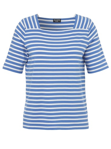 Ringelshirt Karreeausschnit kurzarm Ringelshirt Karreeausschnit kurzarm