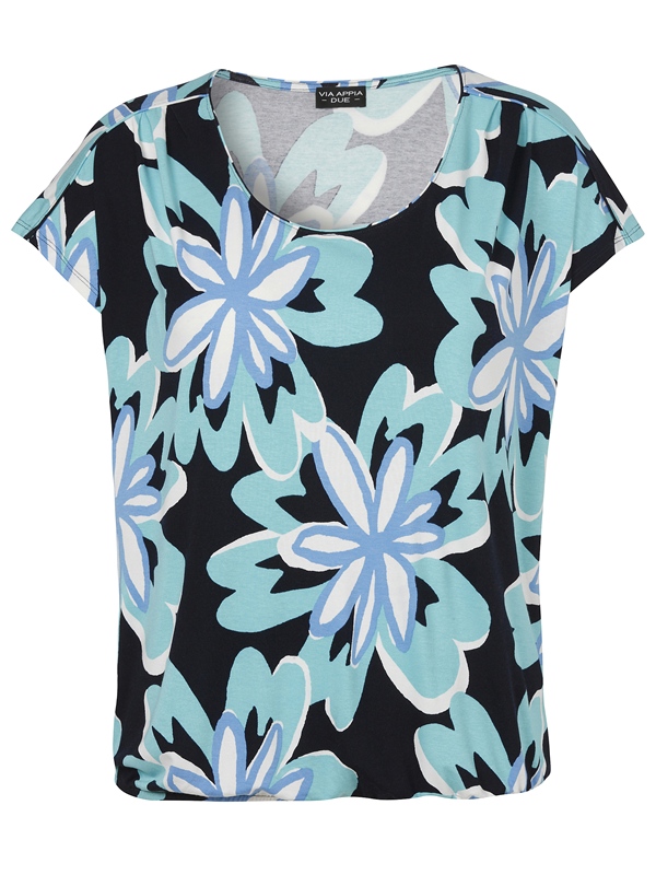 T-Shirt kurzarm gemustert