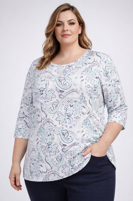 Blusenshirt 3/4 Arm Blusenshirt 3/4 Arm