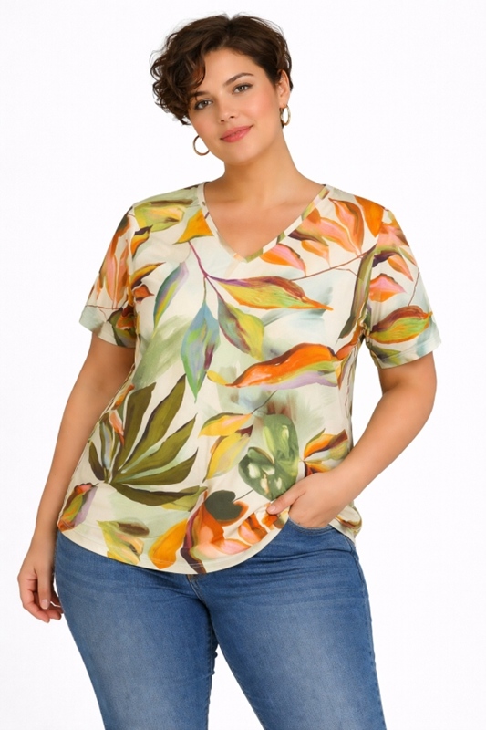 Shirt kurzarm A-Linie