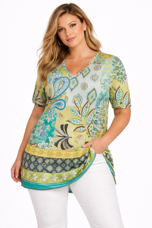 Shirt kurzarm A-Linie Shirt kurzarm A-Linie