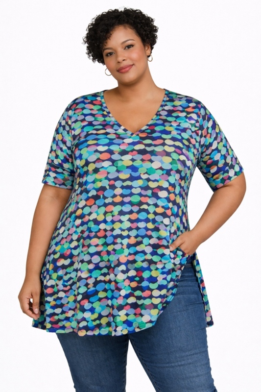 Shirt kurzarm A-Linie