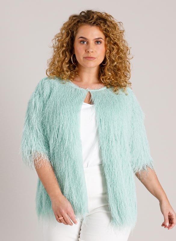 Fluffy-Jacke pastell Fluffy-Jacke pastell