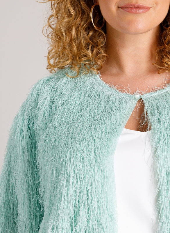 Fluffy-Jacke pastell Fluffy-Jacke pastell