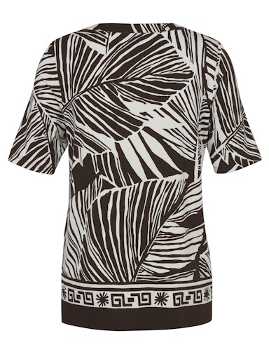 Tunikashirt mit Gliitzer kurzarm