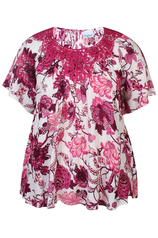 Blusentunika kurzarm