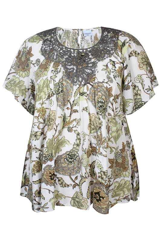 Blusentunika kurzarm