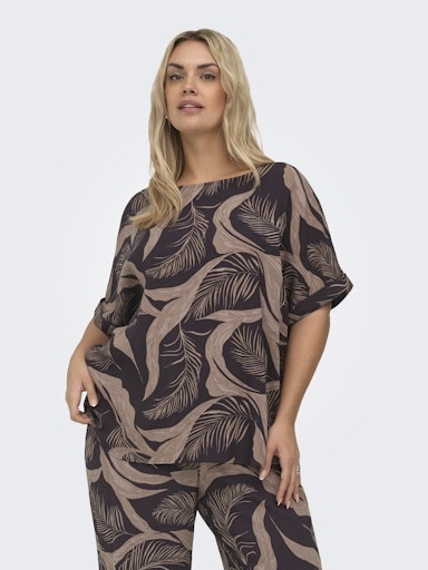 Leichtes Blusenshirt kurzarm