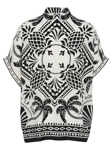 Bluse Hemdkragen ohne Arm