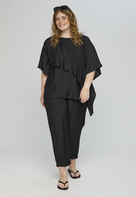 Tunika-Bluse Asymetrisch Tunika-Bluse Asymetrisch