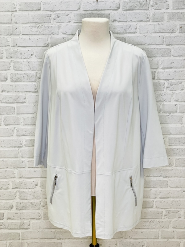 Sensitiv-Blazer ohne Kragen