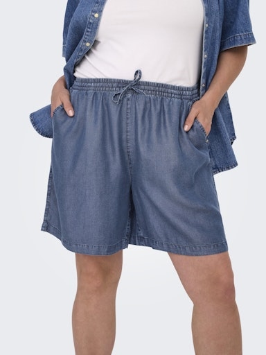 Sommerlliche Jeans-Shorts Tencel