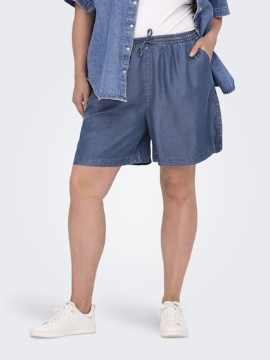 Sommerlliche Jeans-Shorts Tencel