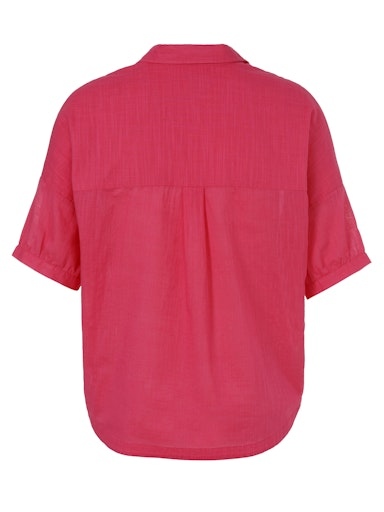 Oversized Hemdbluse kurzarm